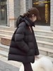 【YW】无忧购冬季50%白鸭绒云朵泡芙羽绒服女中长款百搭休闲连帽外套（现货48小时内发货） 商品缩略图1