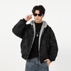 男款冬季加绒连帽毛边夹棉外套-纪念日百货门店同款168194128 商品缩略图0
