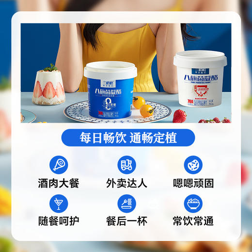 兰格格八旗菌凝酪760g*1桶+凝酪0蔗糖760g*1桶 商品图3