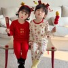 穿新衣过大年🧨夸爆这套秋衣裤套装‼️贺岁新年A类红色儿童纯棉莱卡内衣套装80-160尺码男童女童秋冬本命秋衣套装聚 商品缩略图5