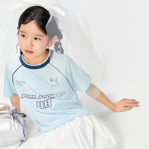 PUMA彪马官方正品 新款儿童夏季短袖T恤宽松时髦舒爽 商品图1