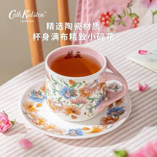 【3月4日发货】【热销口碑款🔥|英伦国民经典同款】Cath Kidston复古印花陶瓷 钮扣杯碟 礼盒装 商品图3