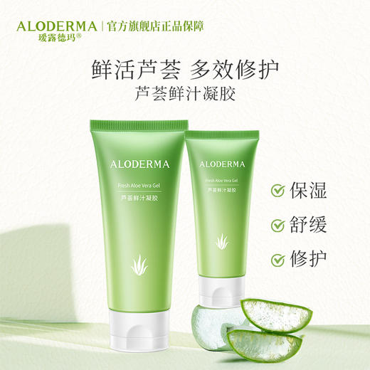 【品牌月专享】瑷露德玛芦荟鲜汁凝胶 45g/114g（明星产品）  芦荟胶  保湿、舒缓、修护 库拉索芦荟汁排成分首位 商品图1