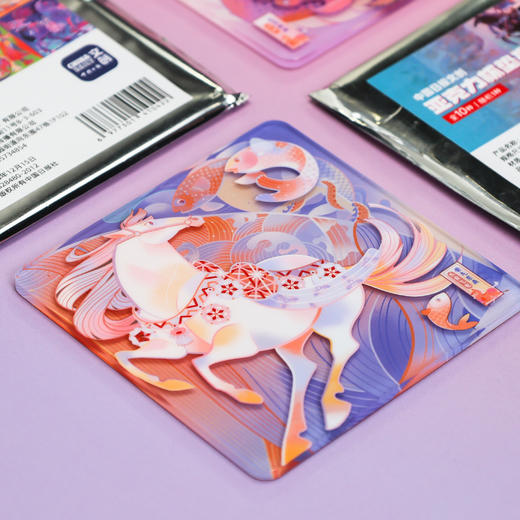 十骏图亚克力杯垫盲盒（10款随机1款） 商品图7