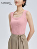 【云感背心】阿菁娜新款三重复合云感背心莱赛尔竹纤维长绒棉裸肌触感透气抑菌F31C301001 商品缩略图3