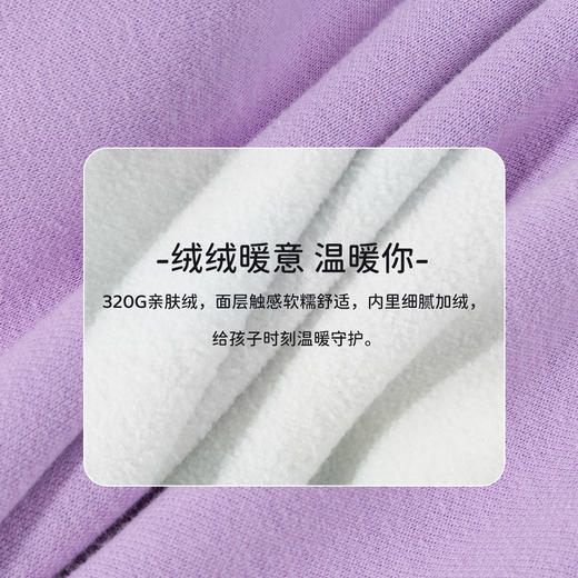 迪士尼冬季加绒连帽套头卫衣234DS1194 商品图5