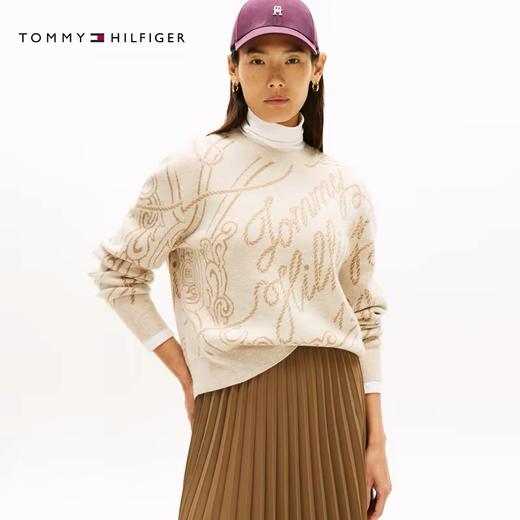 TOMMY 女 毛衣 WW0WW482820GC 商品图0