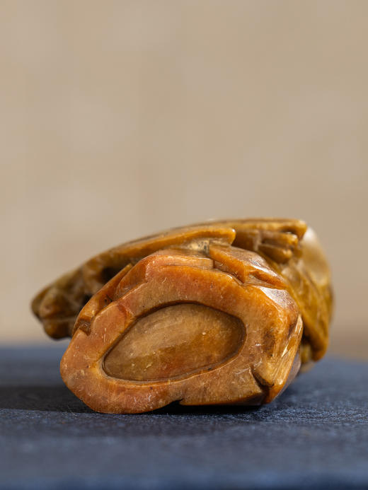 清	寿山石雕玉兰花插 商品图4