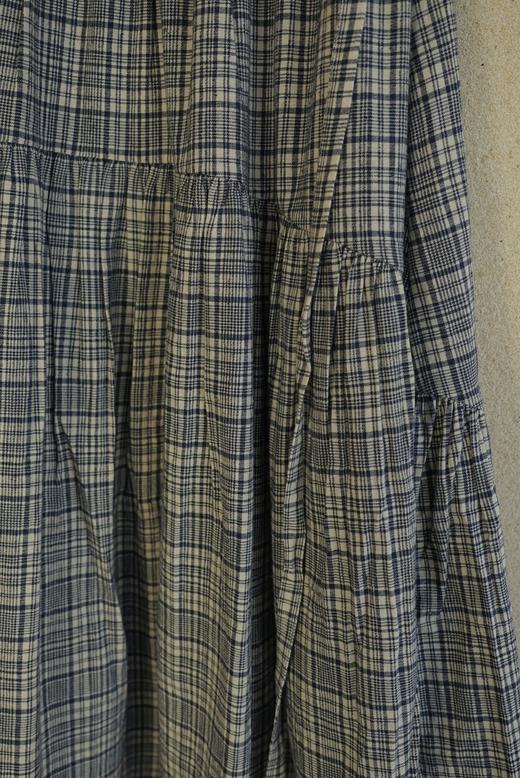 Story mfg蓝格纹半裙 商品图14