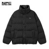 NPC老花格纹立领白鸭绒羽绒面包服情侣NP27DJ37 商品缩略图4