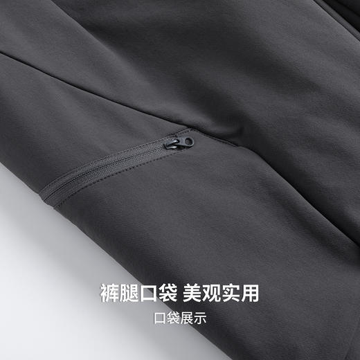 【抗静电&抗菌】圣得西2025年秋冬季男款休闲羽绒裤蓬松保暖长裤 商品图6