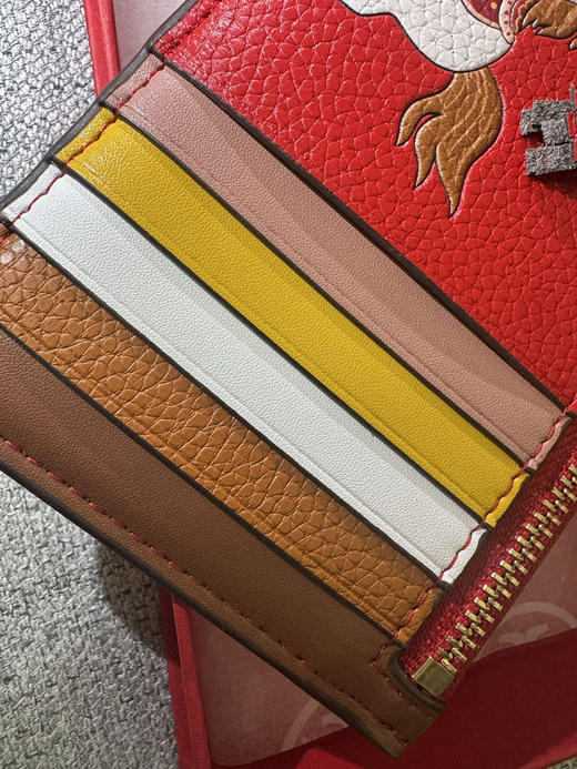 【周末秒杀 直接调价 下单即可】TB马年 新年贺岁款 原单 红卡包来添鸿运啦 商品图2