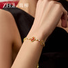 ZEGL红玛瑙四叶花手链女轻奢小众精致手串时尚手饰品新款送闺蜜礼 商品缩略图3