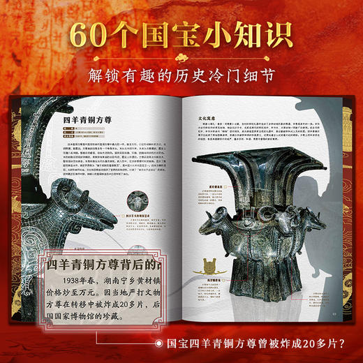 国博全书 买即赠5重好礼：博物馆手册一套5本、帆布包、鲜章、闻香片、大吉大利斜挎包 商品图3