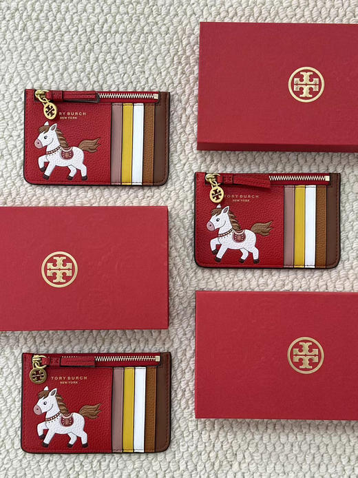 【周末秒杀 直接调价 下单即可】TB马年 新年贺岁款 原单 红卡包来添鸿运啦 商品图5