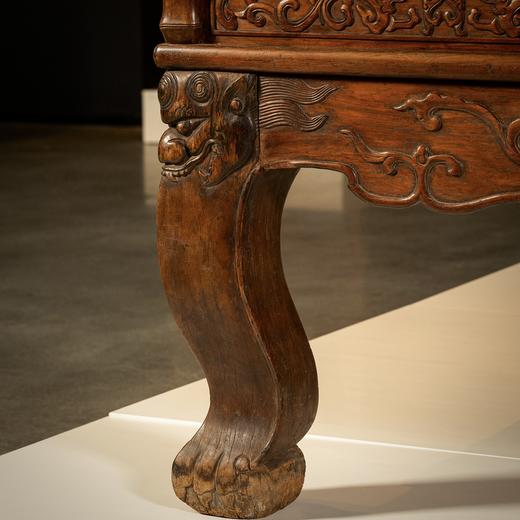 清早期	黄花梨攒接万字纹六柱架子床 商品图2