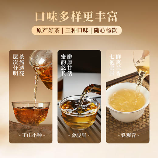 【吉韵锦华礼盒】去寻特级金骏眉铁观音正山小种茶叶礼盒正宗特级新茶花果香蜜香金骏眉 商品图8