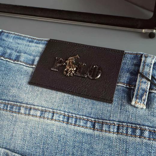 F010912新款男士个性潮派小标刺绣水洗休闲牛仔裤 商品图12