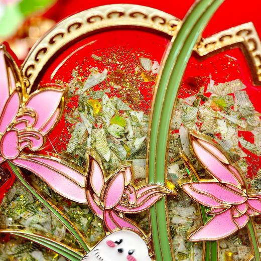 【南昌印钞】流沙花卉冰箱贴！含人民币碎屑！ 商品图8