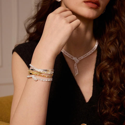 ARSIS｜纯真年代系列 复古飘带手镯 商品图4