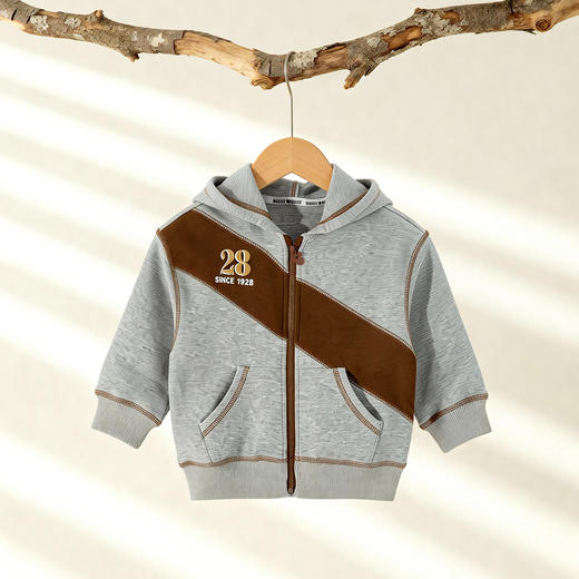 迪士尼米奇印花休闲连帽卫衣XD3DS011 商品图4