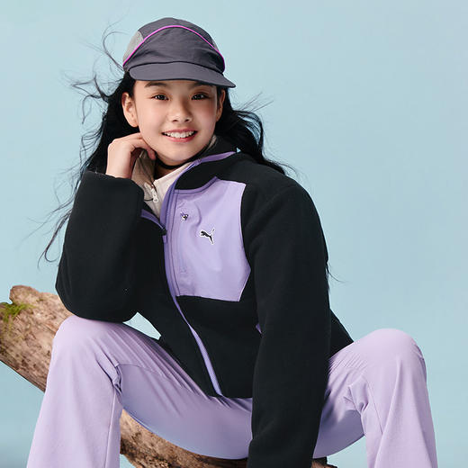 PUMA彪马官方正品 新款儿童秋季针织便服外套宽松时髦帅气 商品图2