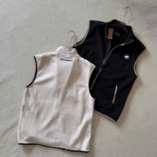 F010907秋冬户外通勤休闲双面摇粒绒立领情侣马甲 商品图2