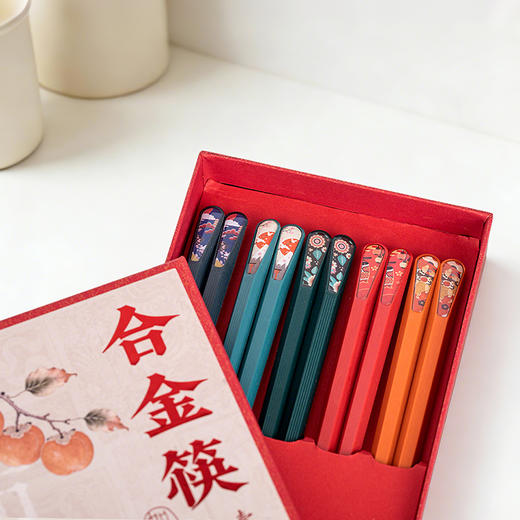 【合金筷 不发霉不变形 】 PET+玻纤合成材料 不吸油污易清洗 商品图8