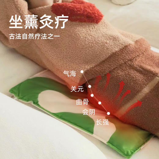 元气达人金丝艾绒发热坐垫 商品图1