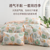 2026年春夏新款雅芳婷100%全棉四件套全棉床笠款双面印花被套套件 商品缩略图2