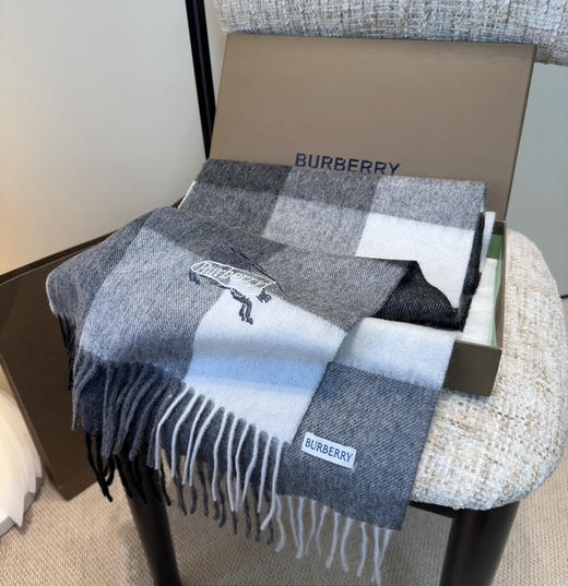 秋冬特惠💰240 巴宝莉高端重磅男士围巾 商品图4
