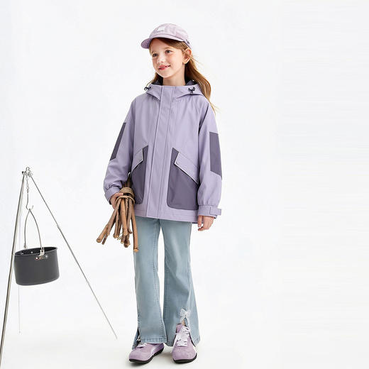 女童外套春季新款安奈儿童装EG615673 商品图3