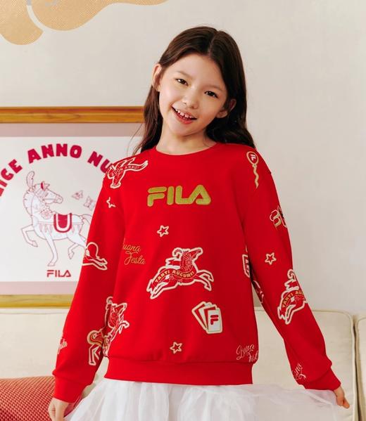 宝宝新年战衣F家重工金丝绣满印年服套装 商品图0