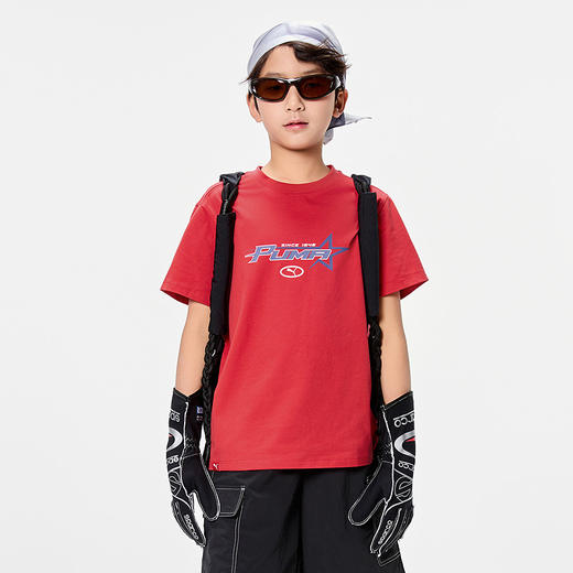 PUMA彪马官方正品 新款儿童夏季短袖T恤吸湿速干时尚洋气 商品图4