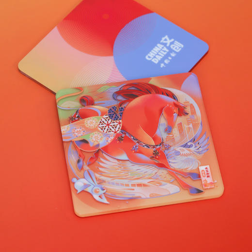 十骏图亚克力杯垫盲盒（10款随机1款） 商品图9