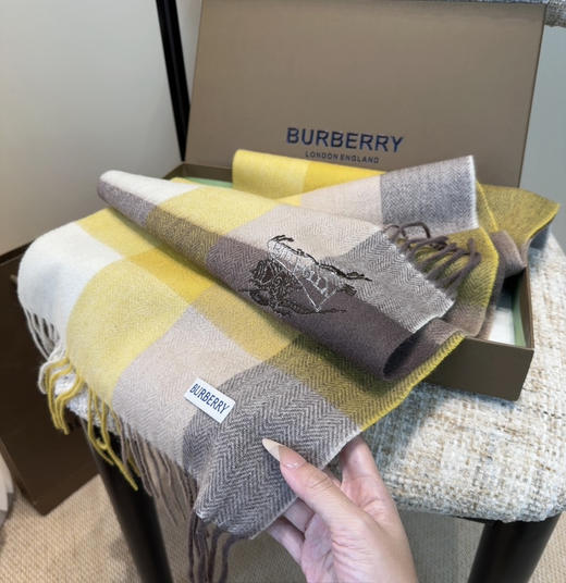 秋冬特惠💰240 巴宝莉高端重磅男士围巾 商品图6