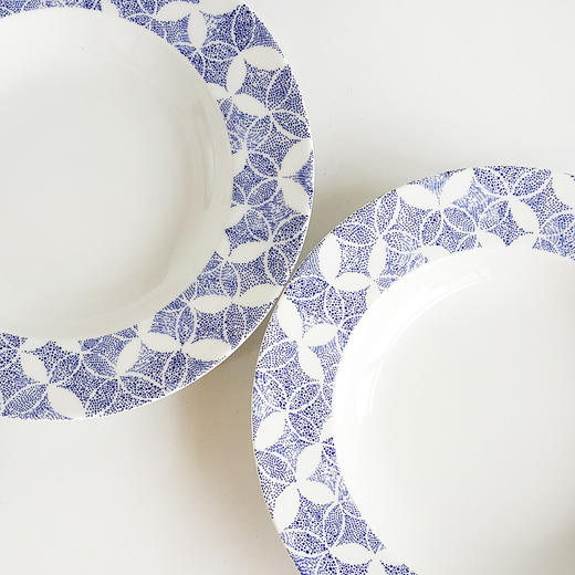 【全新】LV路易威登R95936蓝白花卉图案Constellation盘子套装 040126NJT05 商品图3