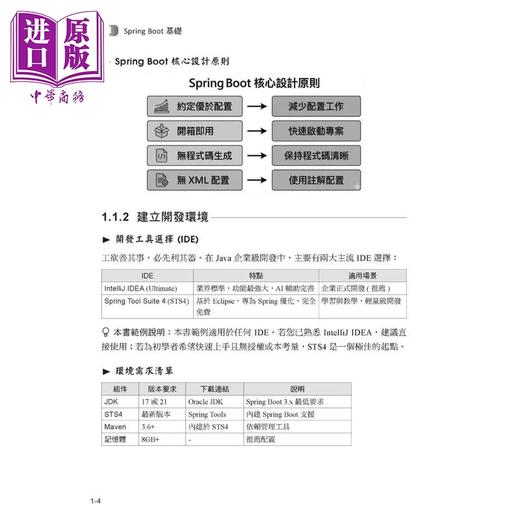 【中商原版】使用 Spring AI 打造企业 RAG 知识库	凯文大叔 蔡承凯 	深智数位	港台原版 商品图1