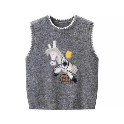 F010903新年2026新春（马上有钱）氛围感针织马甲 商品图11