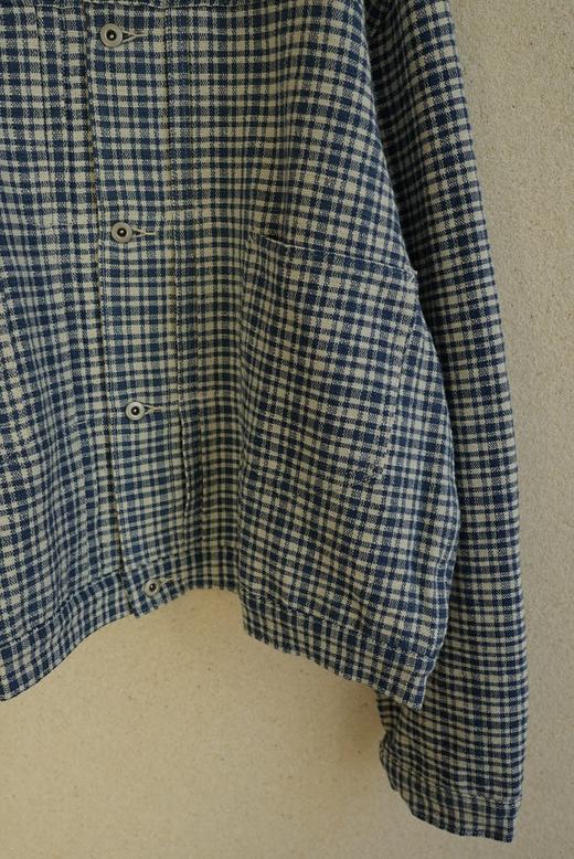 Story mfg 蓝格夹克外套 商品图10