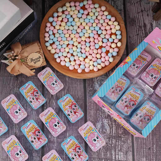 【劲凉清爽❗️持久冰凉】欢乐哆小马菲莉无糖薄荷糖清新口气儿童糖果水果口味冰爽硬糖零食 商品图2