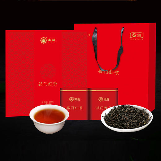 中粮中茶祁红毛峰礼盒208g 商品图0