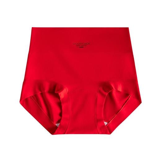女士本命年红色高腰内裤纯棉裆大红三角裤喜庆礼盒透气大码女 商品图4
