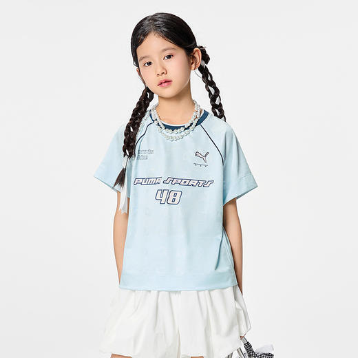 PUMA彪马官方正品 新款儿童夏季短袖T恤宽松时髦舒爽 商品图3
