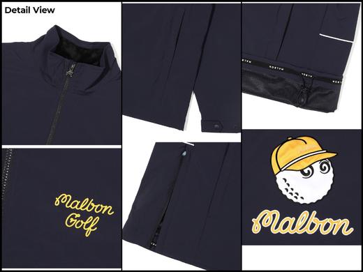 早春新款男士半拉链套头可拆袖两穿风衣外套来了！原厂改洗水标❗️拆袖设计多种穿搭，面料防风防泼水，内有防风网层，经典logo图案搭配字母刺绣，色彩时髦大气，时尚感十足，承载着M家的典型美式复古运动风！ 商品图2