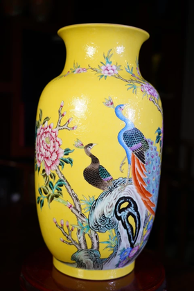 帝王黄雍容华贵冬瓜瓶