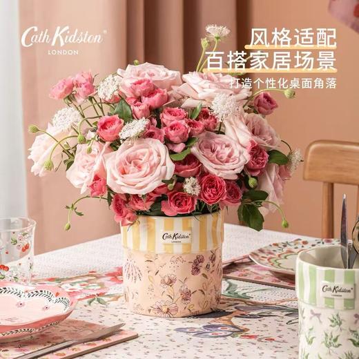 【热销口碑款🔥|英伦国民经典同款】Cath Kidston复古花漾陶瓷桌上收纳桶 彩盒装 商品图3