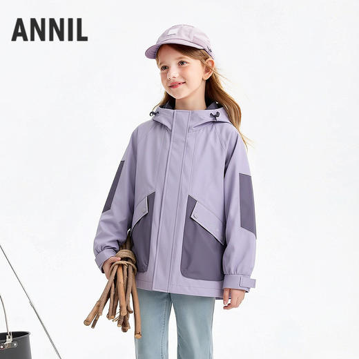 女童外套春季新款安奈儿童装EG615673 商品图0
