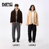 NPC潮牌复古老钱风仿【环保皮草】连帽拉链棉服男防泼水NP4CTJ04 商品缩略图2