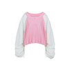 FTT Flythetruth  甜蜜暴击 美式撞色圆领卫衣女秋季百搭宽松上衣 商品缩略图4